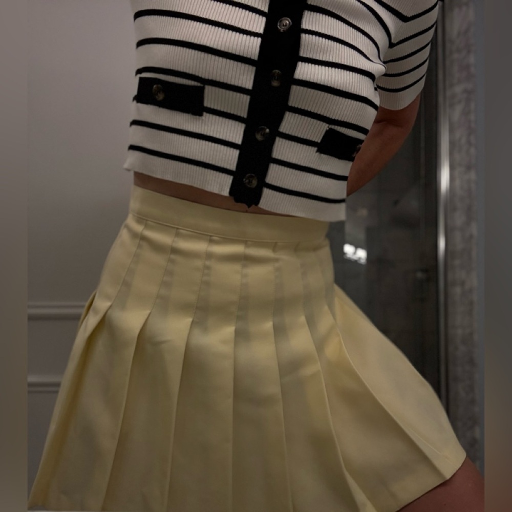 American Apparel Sunny Yellow Skirt
